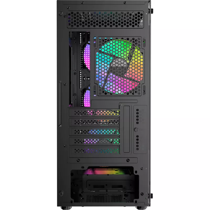 Ocypus Gamma C50 ARGB čierna skriňa s temperovaným sklom Mid-Tower