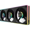 Ocypus Sigma F36 ARGB 365 mm trojitý ventilátor s jedným rámom, čierny