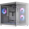 Ocypus Iota C70 ARGB biele panoramatické sklo Mid-Tower skriňa