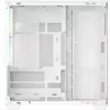 Ocypus Delta C74 ARGB biela panoramatická sklenená Mid-Tower skriňa