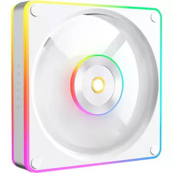 OCYPUS Sigma F12 ARGB biely reverzný 120 mm ventilátor do PC skrine