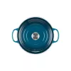 Le Creuset Signature okrúhly pekáč z liatiny, 26 cm, 5,3 L, Marseille modrá