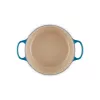 Le Creuset Signature okrúhly pekáč z liatiny, 26 cm, 5,3 L, Marseille modrá
