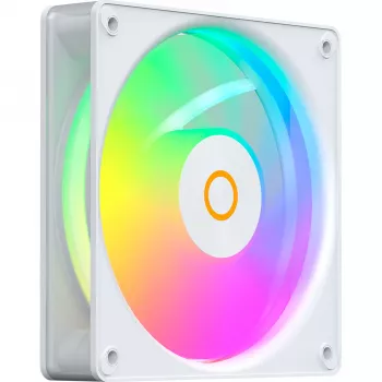 OCYPUS Gamma F12 Elite ARGB biela reverzná 3-balík 120 mm PWM ventilátory do skrine