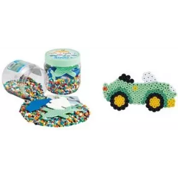 Hama Midi žehličky a podložky, 5,0 mm, farebná zmes, v plastovej úložnej krabici 00002053