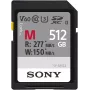 Pamäťová karta Sony M-Series SDXC 512GB UHS-II, C10, U3, V60 (SFM512.SYM)