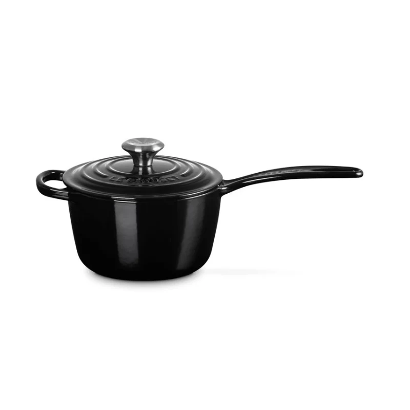 LE CREUSET Liatinový kastról 16cm 1,5L Čierna