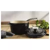LE CREUSET Liatinový kastról 16cm 1,5L Čierna