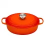 Le Creuset Liatinový pekáč oválny 27cm 3,4L Vulkanická oranžová
