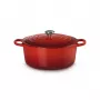 Le Creuset Okrúhly liatinový pekáč 34cm 12L Červená