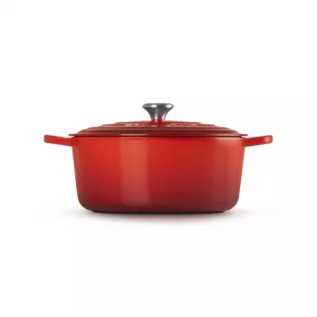 Le Creuset Okrúhly liatinový pekáč 34cm 12L Červená