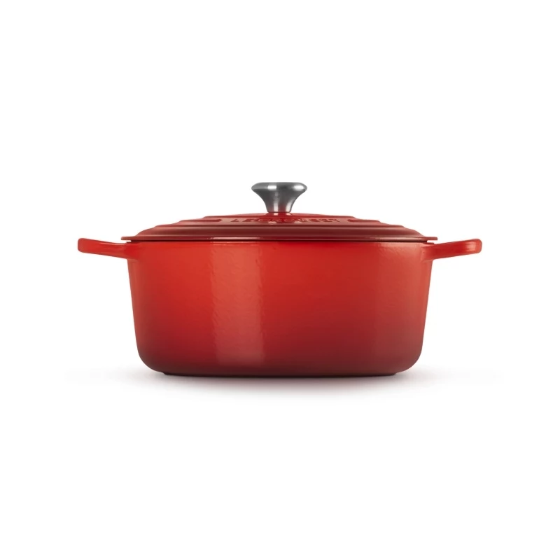 Le Creuset Okrúhly liatinový pekáč 34cm 12L Červená