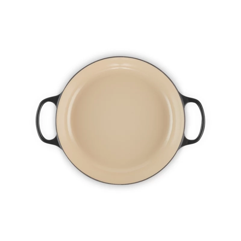 LE CREUSET Liatinová panvica 30cm 3,5L Matná čierna