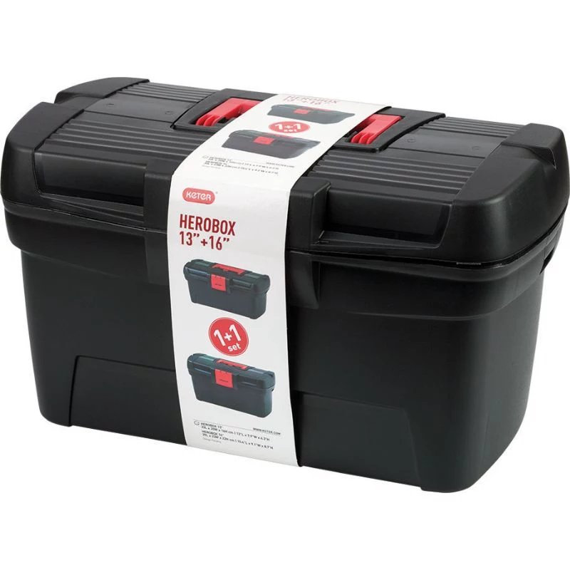 CURVER DIY kufrík na náradie sada 2GB Herobox Basic 16-dielov