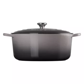 LE CREUSET Liatinový okrúhly pekáč 34cm 12L Sivá