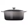 LE CREUSET Liatinový okrúhly pekáč 34cm 12L Sivá