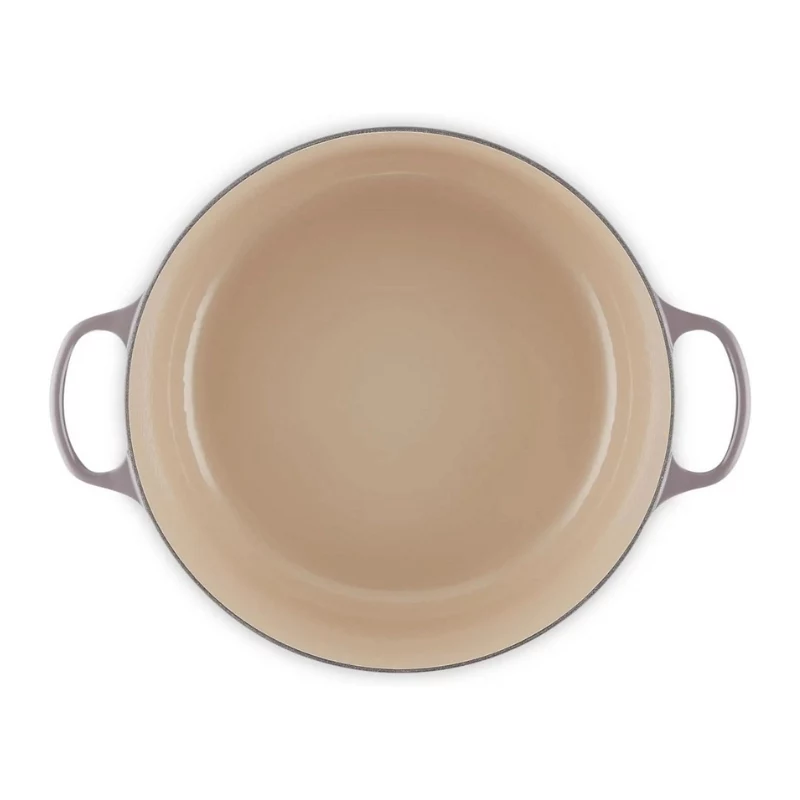 LE CREUSET Liatinový okrúhly pekáč 34cm 12L Sivá