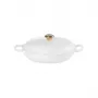 LE CREUSET Plytký liatinový pekáč 30cm 3,5L Biela