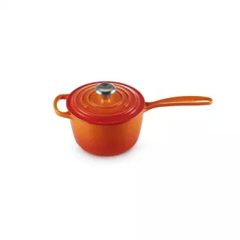 Le Creuset Liatinový kastról 16cm 1,5L Oranžová