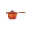Le Creuset Liatinový kastról 16cm 1,5L Oranžová