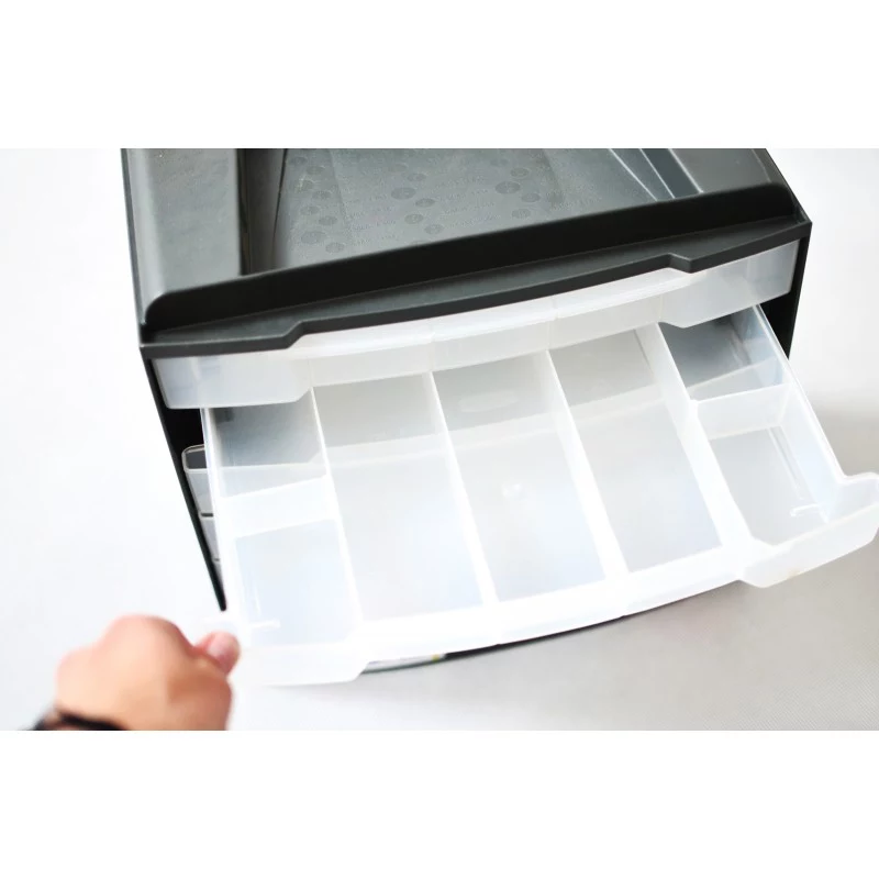 CURVER DIY box na náradie a drobné diely so 6 zásuvkami 29x17x27cm