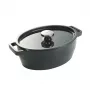 Pyrex liatinový pekáč oválny 5,8L sivý 33x25cm