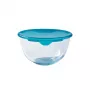 PYREX sklenená misa s viečkom 2,3L Ø21cm