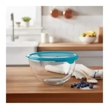 PYREX sklenená misa s viečkom 2,3L Ø21cm