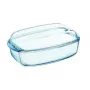 PYREX sklenená nádoba s viečkom 4,5L obdĺžniková Essentials 33x20x14cm
