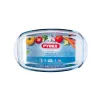 PYREX sklenená nádoba s viečkom 4,5L obdĺžniková Essentials 33x20x14cm