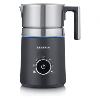 Severin SM 3586 Spuma 700 indukčný šľahač mlieka čierny/nerez