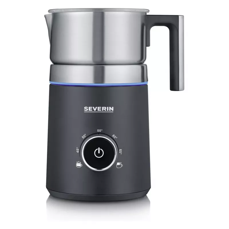Severin SM 3586 Spuma 700 indukčný šľahač mlieka čierny/nerez