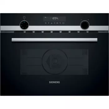 Siemens CM585AGS1 iQ500 vstavaná mikrovlnná rúra čierna/nerez