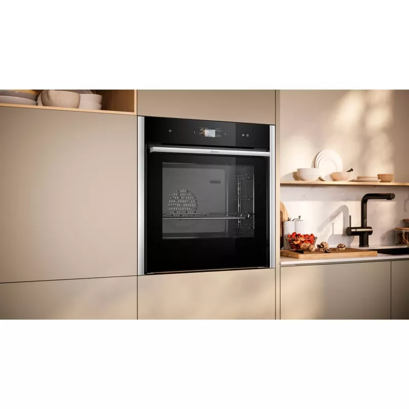 Neff B64FS31N0 N90 vstavaná rúra s FullSteam, 71L, nerez