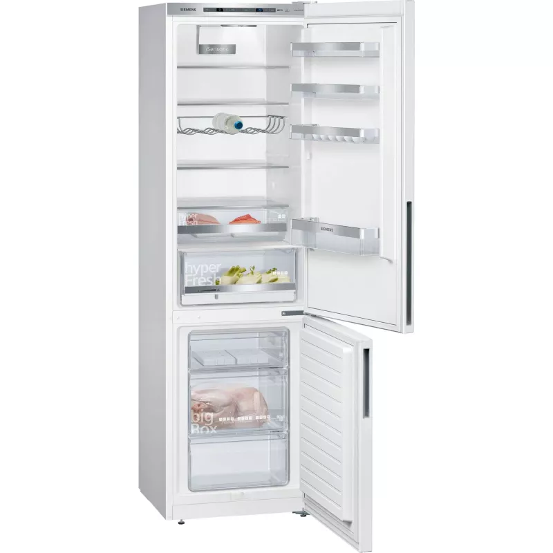 Siemens KG39EAWCA iQ500 voľne stojaca chladnička s mrazničkou výška 201 cm energetická trieda C biela