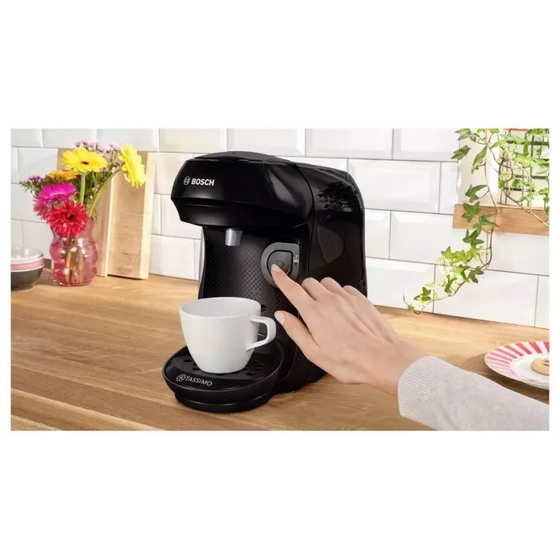 Bosch TAS102E TASSIMO Happy kávovar na multi-nápoje s kapsulami - Friendly Black