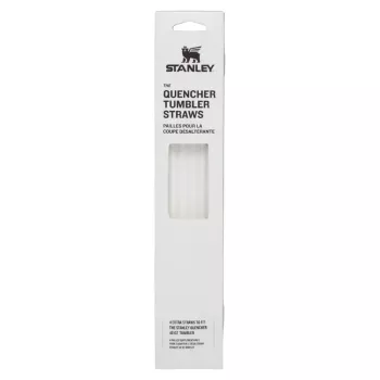 STANLEY sada 4 náhradných slamiek pre Quencher Travel Tumbler, transparentná