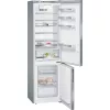 Siemens KG39EALCA iQ500 voľne stojaca chladnička s mrazničkou výška 201 cm energetická trieda C strieborná
