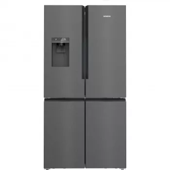 Siemens KF96DPXEA iQ700 French Door Side-by-Side chladnička s mrazničkou s dávkovačom vody a ľadu, 183 cm, energetická trieda E, nehrdzavejúca oceľ