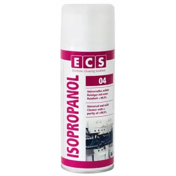 ECSCLEANING izopropanolový čistič 400ml – ≥99,9% čistý IPA sprej pre elektroniku a presné čistenie