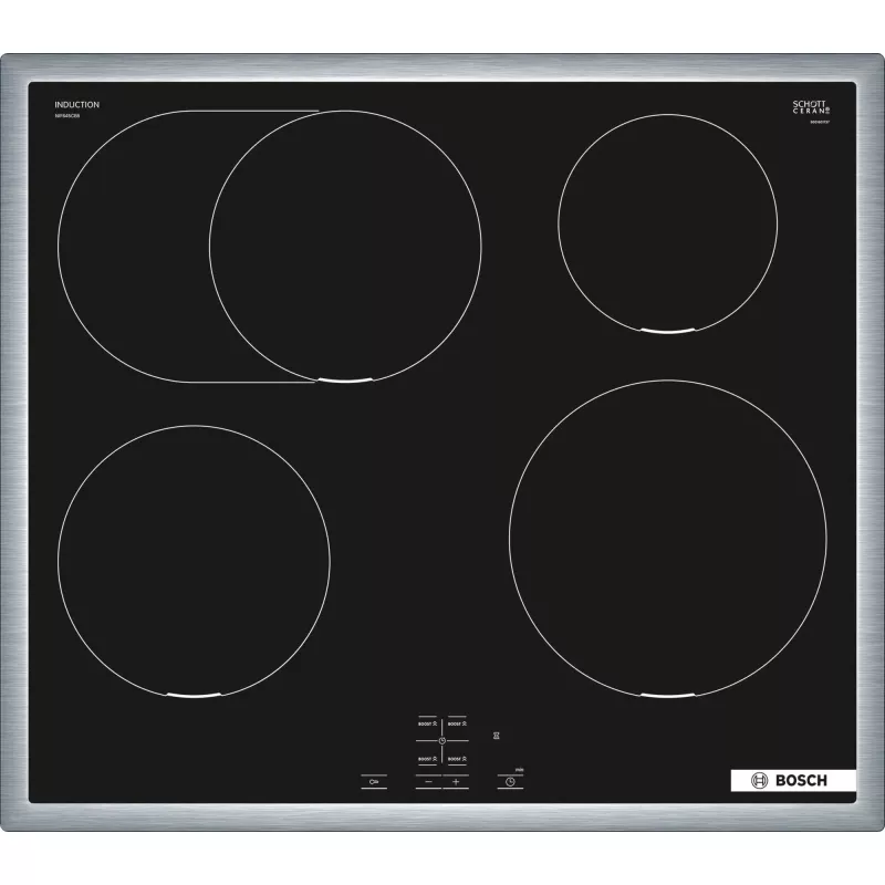 Bosch HND415LS62 sada vstavaná rúra a sklokeramická doska, 71L, 7 funkcií, nehrdzavejúca oceľ