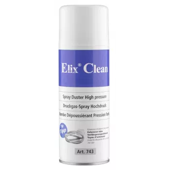 ECSCLEANING sprejový čistič na stlačený vzduch ELIX CLEAN HIGH PRESSURE – nehorľavý 300ml