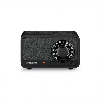Sangean WR-8 FM rádio s telom z pravého dreva, Midnight Oak