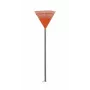 HORTUS hrable na listy s hliníkovou násadou, oranžovou 45 cm vejárovou hlavou, 20 hrotov