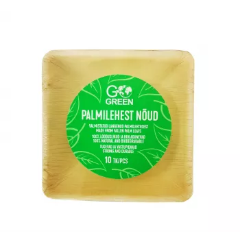 GOGREEN misky z palmových listov Go Green 13x13 cm 10 kusov
