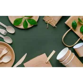 GoGreen kompostovateľné slamky z trstiny 20 ks prírodné slamky