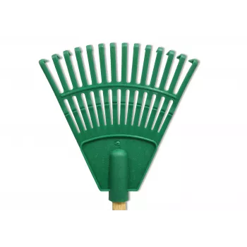 HORTUS malé ručné hrable s rukoväťou zelená 20 cm 14 hrotov