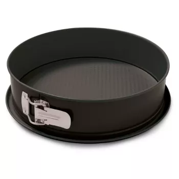NEWILL Springform Ø26x7,6cm čierna nepriľnavý povrch uhlíková oceľ