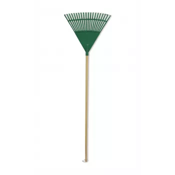 HORTUS hrable na lístie s násadou zelená 45 cm (20 hrotov)
