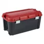 KETER DIY box s vekom Totem 80L 79,5x39,5x37,1cm čierny/červený